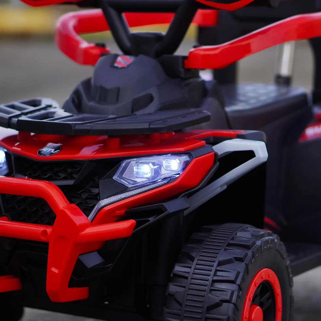 Ride-on electric atv 4 in 1 for children, 35W, 6V, standard, red [10]