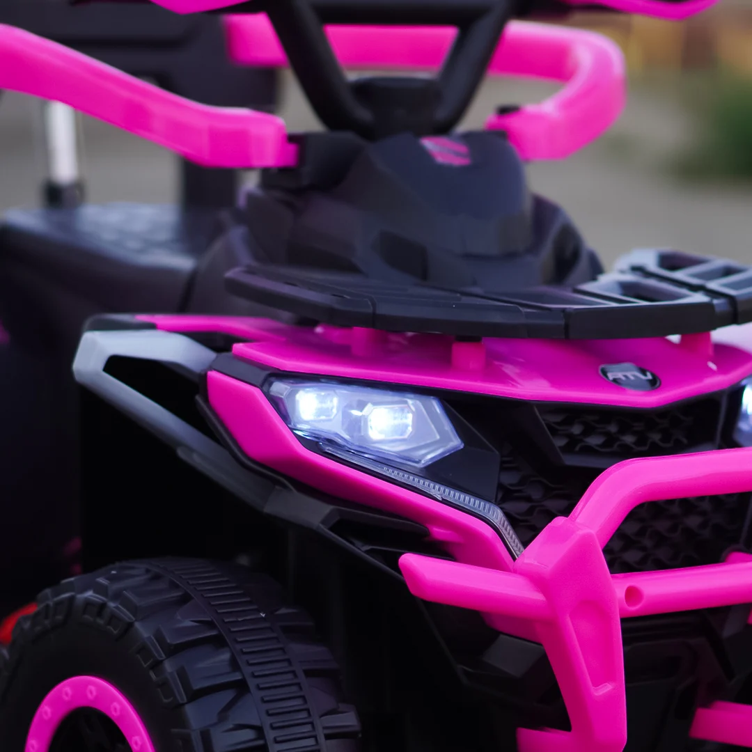 Ride-on electric atv 4 in 1 for children, 35W, 6V, standard, pink [8]
