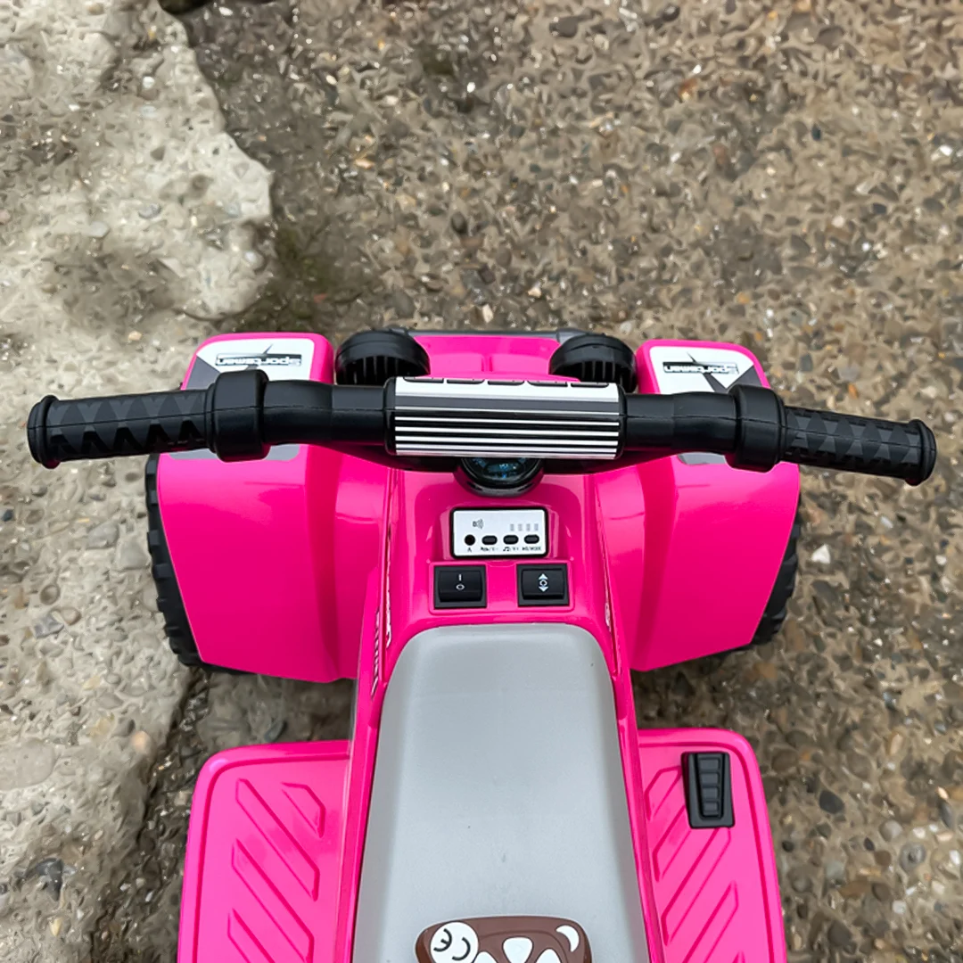 ATV electric model, CUBA 35W 6V  telecomanda inclusa, roze [9]