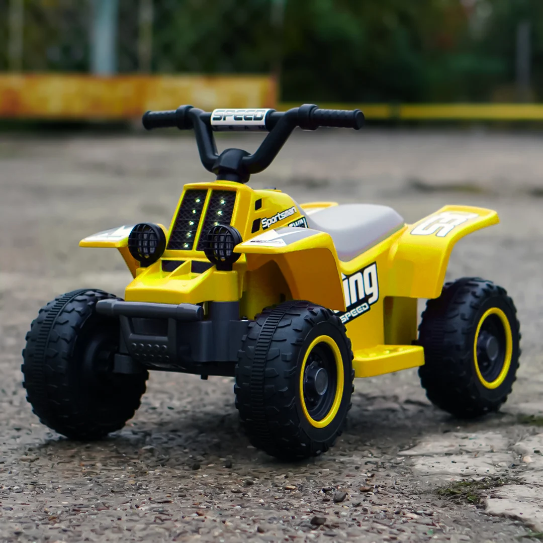 ATV electric model, CUBA 35W 6V  telecomanda inclusa, galben [5]