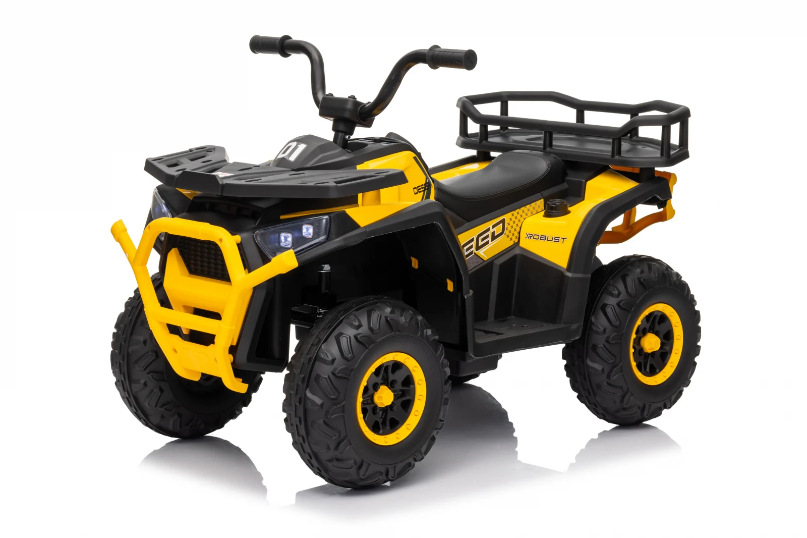Ride On ATV & UTV - Electric ride-on ATV for children Solley MiniDesert, 2-5 years, 70W 12V, bluetooth, yellow