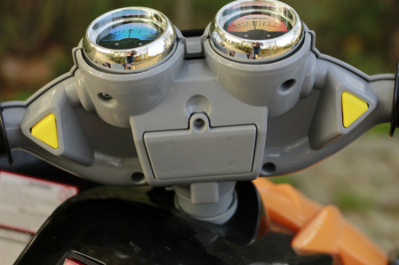 Electric Ride-on ATV for children Kinderauto BJ007, 90W, 12V, standard equipped, black [6]