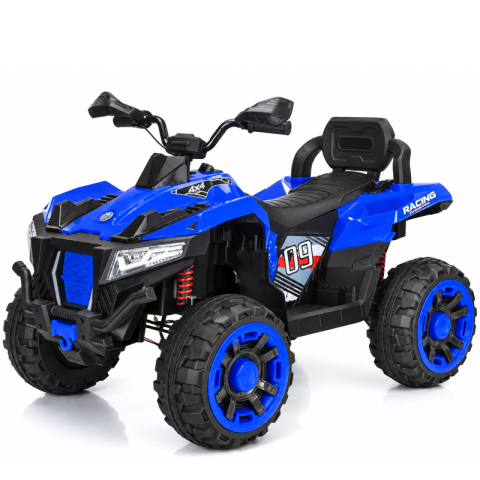 ATV & UTV Electrice - ATV electric pentru copii, 2 locuri, SuperOffroad V2, 4x4, 180W, 12V, 12Ah, premium, albastru