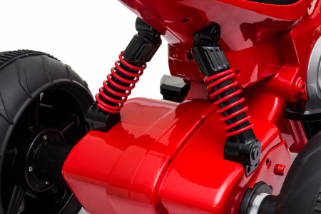 ATV electric pentru copii BJ718, 110W, 24V, 2 baterii, premium, negru [4]