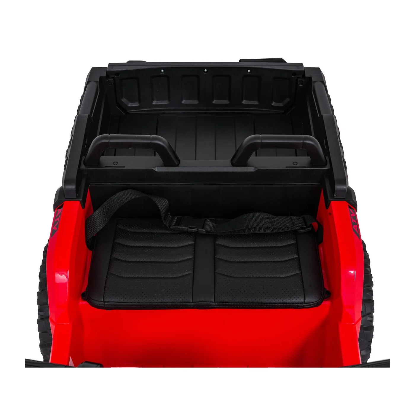 ATV electric pentru copii FarmQuad 6x6, 180W, 12V 14AH, premium, rosu [13]