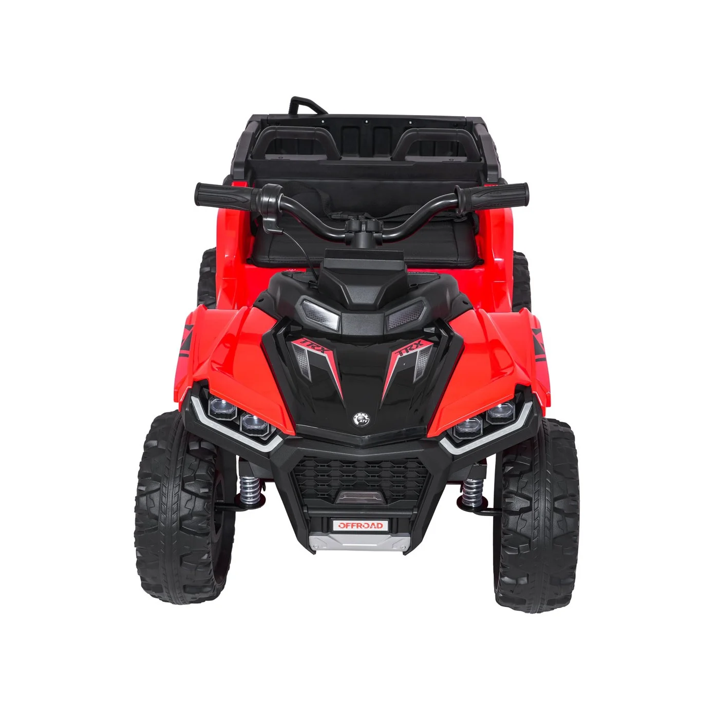 ATV electric pentru copii FarmQuad 6x6, 180W, 12V 14AH, premium, rosu [8]