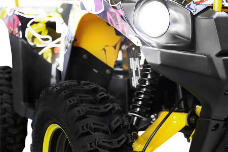 ATV electric pentru copii Kinderauto ECO Torino Cross, 1000W putere, 36V #Graffiti [10]