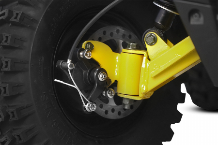 ATV electric pentru copii Kinderauto ECO Torino Cross, 1000W putere, 36V #Graffiti [11]