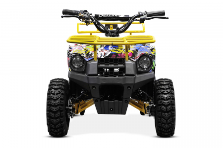 ATV electric pentru copii Kinderauto ECO Torino Cross, 1000W putere, 36V #Graffiti [3]