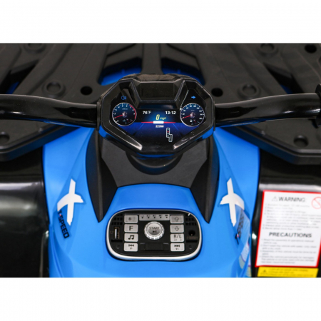 Electric ride on ATV for children XT-Speed, 180W 24V, Premium equipment, blue [4]