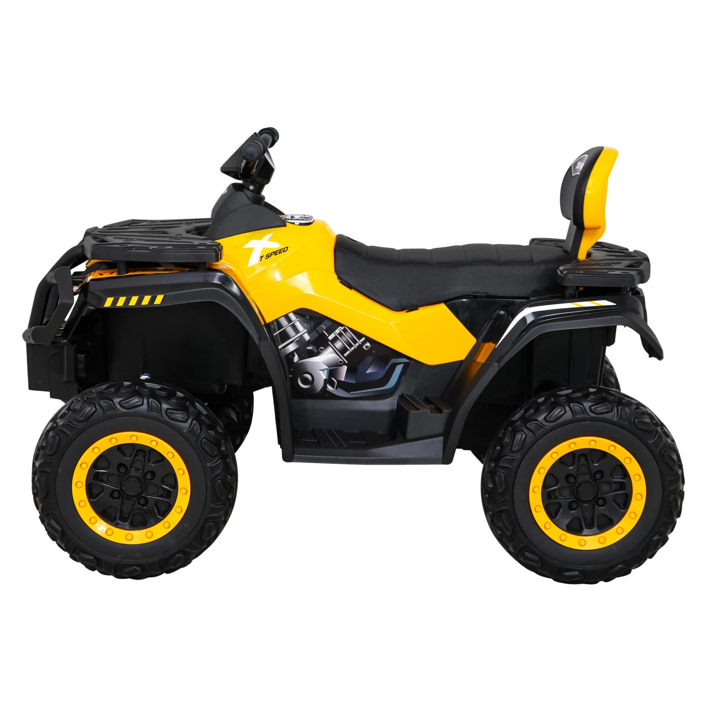 Electric ride on ATV for children XT-Speed, 180W 24V, Premium equipment, yellow [1]