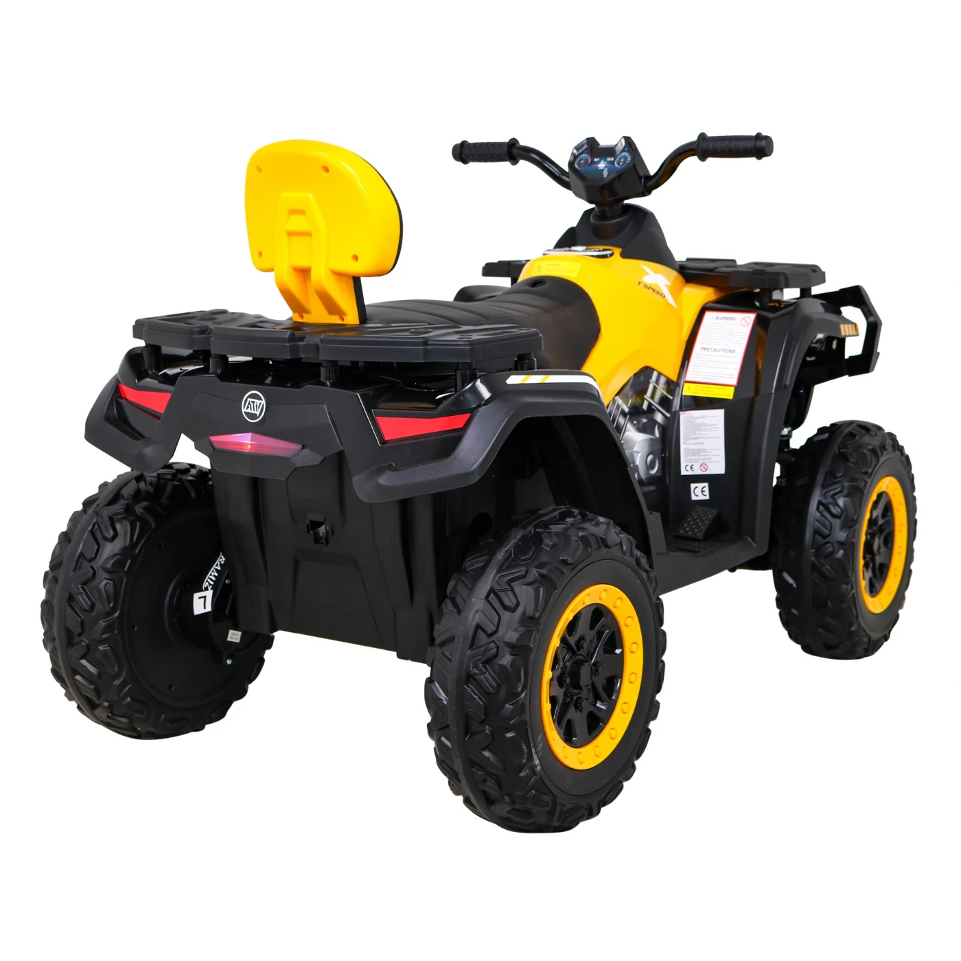 Electric ride on ATV for children XT-Speed, 180W 24V, Premium equipment, yellow [6]