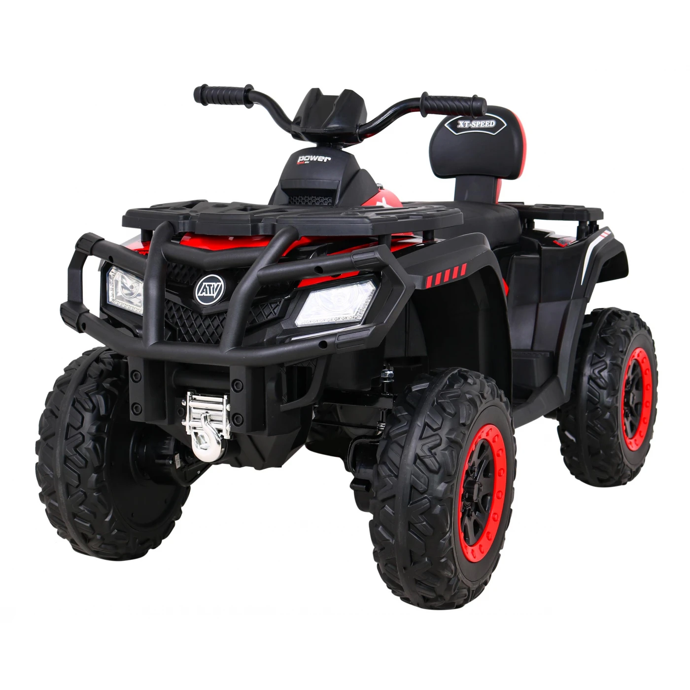Ride On ATV & UTV - Electric ride on ATV for children XT-Speed, 180W 24V, Premium equipment, red
