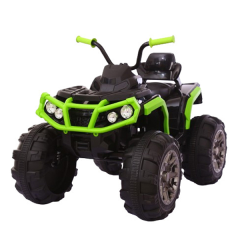 Ride On ATV & UTV - Electric ride-on ATV for children, Offroad-K, 90W, 12V, leather seat, green