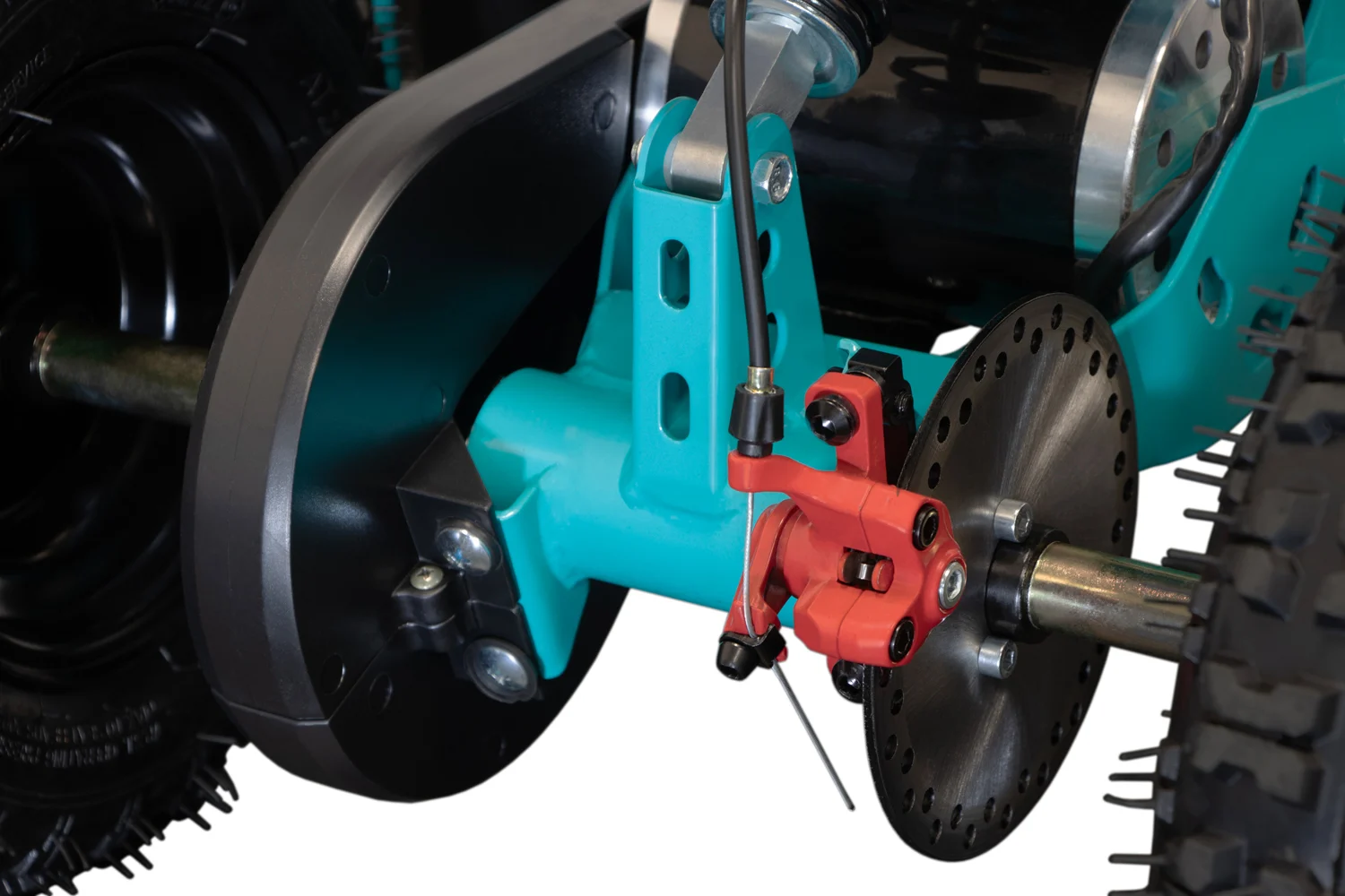 Ride-on electric ATV for children, NITRO ECO Python, 1000W, 36V, 3 gears, light blue [3]