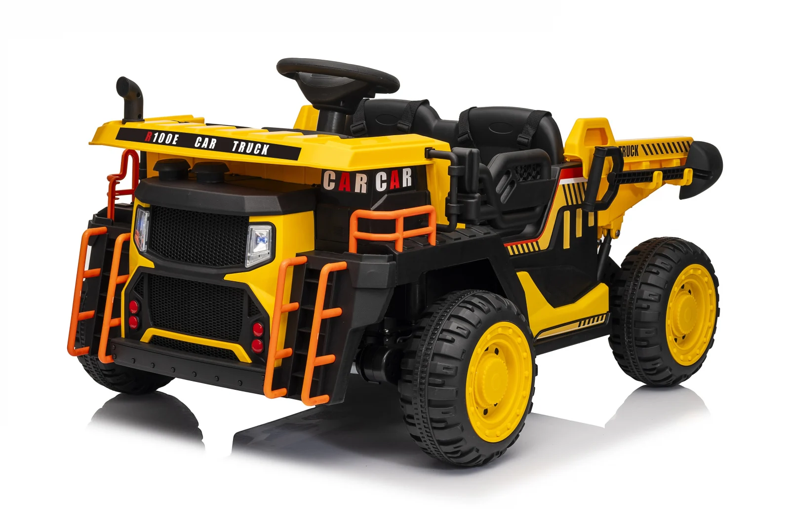 Special Ride on vehicles - Ride-on electric Dump Truck for kids, BJJC305, 180W, 12V 10Ah, Premium, Yellow