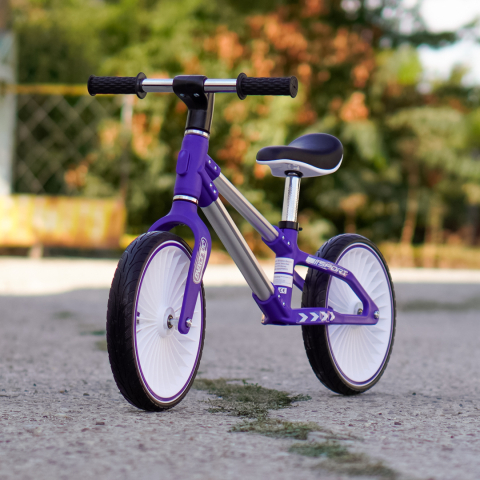 Kids’ Balance Bike, Ages 2-5 Years, 12-Inch Soft Foam Wheels, blue [2]
