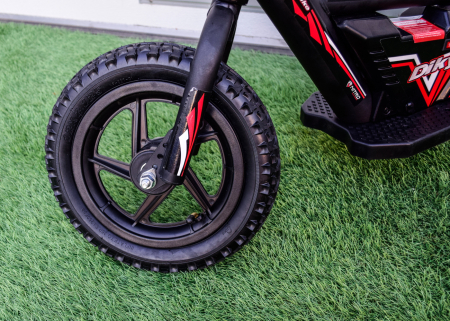 Bicicleta electrica fara pedale, Nitro Bike DIKY 180W 24V Lithium , Roti 12 inch, Rosu [5]