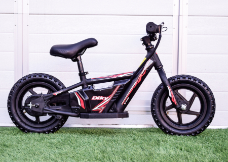 Bicicleta electrica fara pedale, Nitro Bike DIKY 180W 24V Lithium , Roti 12 inch, Rosu [3]