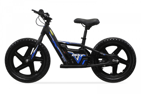 Electric bicycle without pedals, Nitro Bike DIKY 180W 24V Lithium, 16 inch wheels, Blue [7]