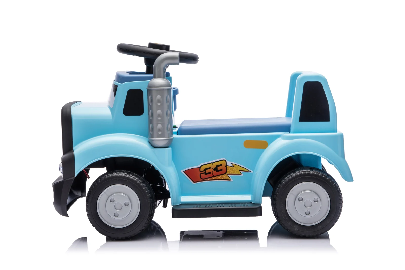 Lightning 33 Electric Truck for Kids 18–36 Months, 30W 6V, Light Blue [6]