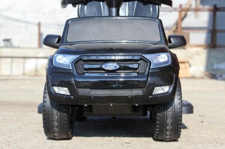 Licensed ride-on Ford Ranger 3 in 1, electric stroller for children, black [2]