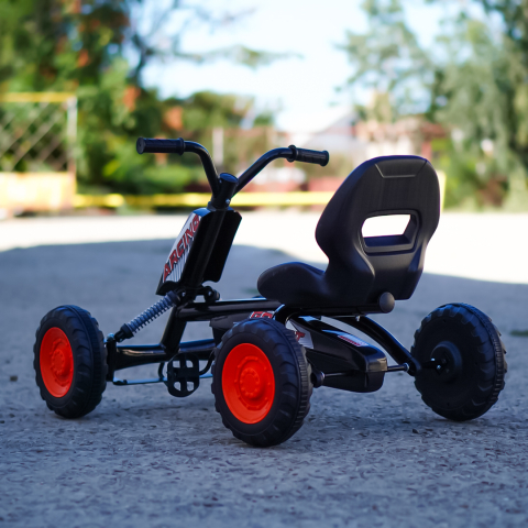 Pedal Kart for Children, 2–6 Years, black [4]