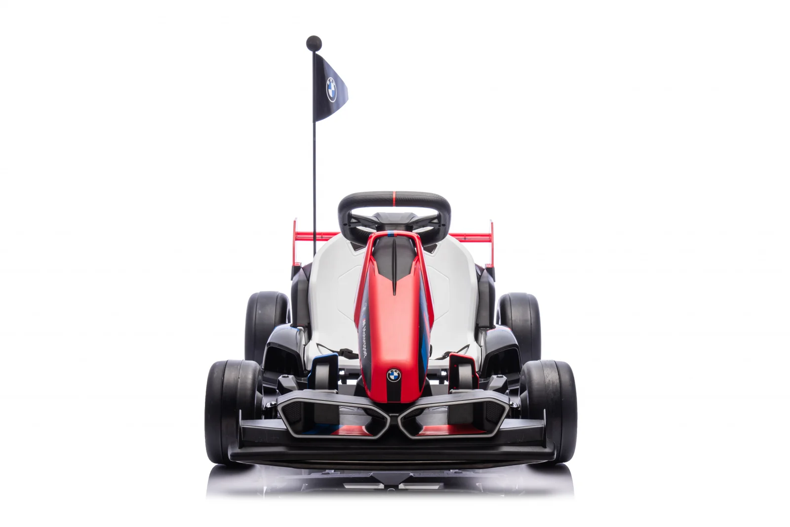 Kids Electric Go-Kart BMW Motorsport, 500W Power, Adjustable Chassis, red [1]