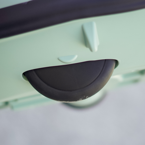 Masinuta busitoare copii, Solley UFO 360, cu telecomanda, 80W 12V, verde [17]
