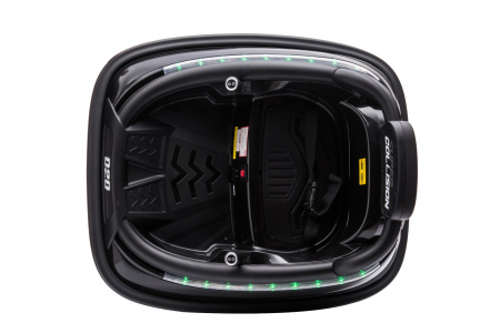 Bumper ride on car for kids, Super Collision 70W 12V, remote control included, black [15]