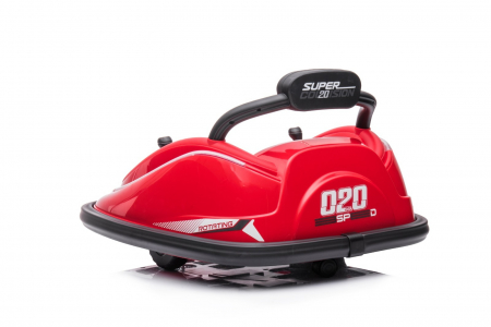 Ride-on Bumper car for kids, Super Collision 70W 12V, remote control included, red [14]