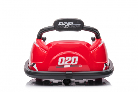 Ride-on Bumper car for kids, Super Collision 70W 12V, remote control included, red [15]
