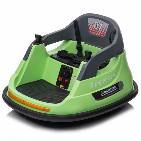 Electric Ride-On cars - Ride-On Bumper Car for Kids, 70W Motor, 12V Battery, green