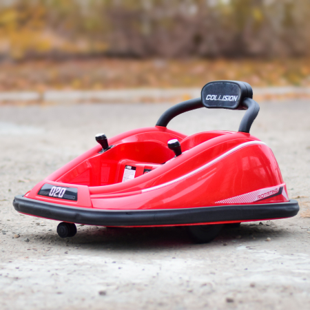 Ride-on Bumper car for kids, Super Collision 70W 12V, remote control included, red [7]