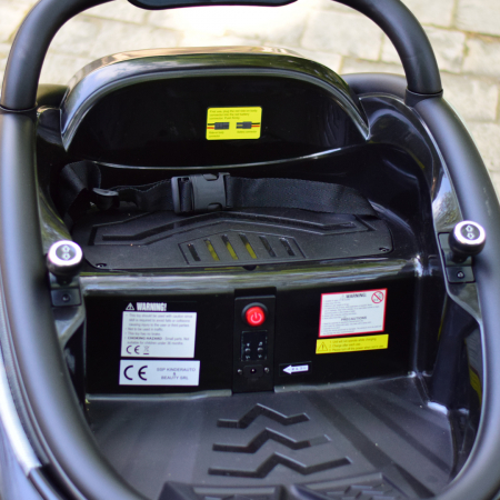 Bumper ride on car for kids, Super Collision 70W 12V, remote control included, black [6]