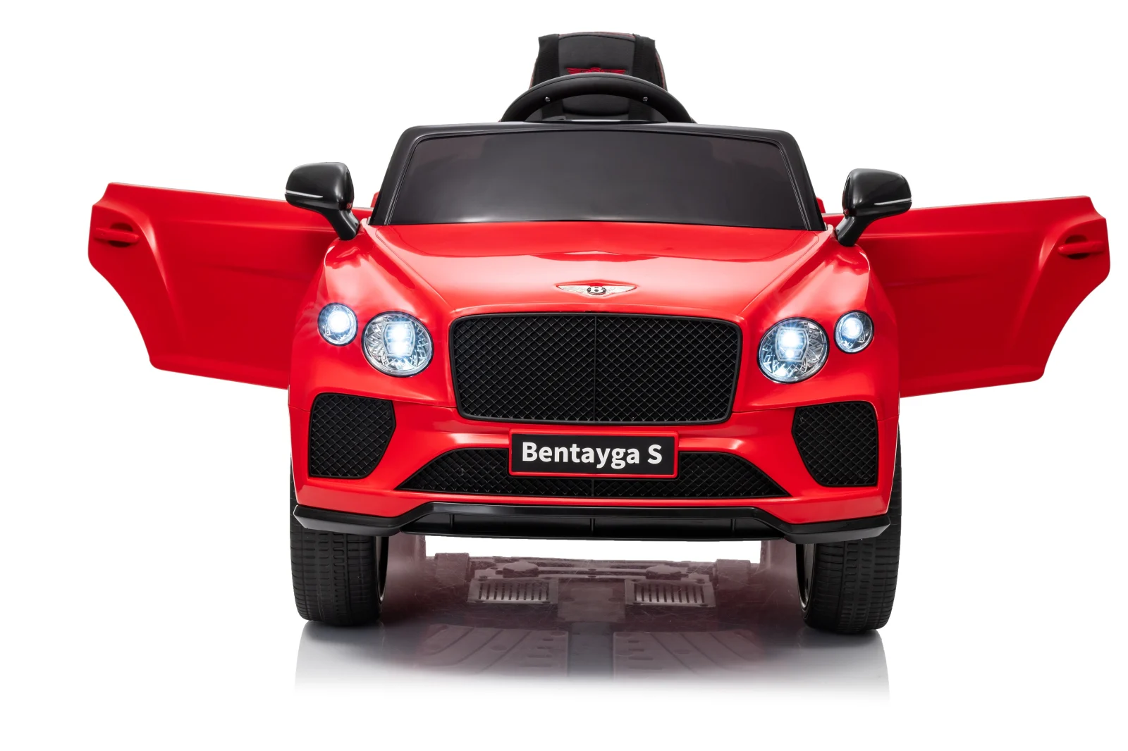 Bentley Bentayga S 4x4 Electric Ride-On Car for Children, 120W, 12V, Premium Edition, Red [6]