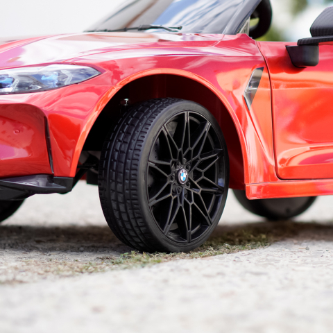 Masinuta electrica Bmw M4, 12V, PREMIUM, rosu vopsit [11]