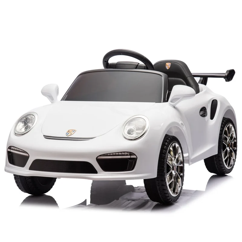 Masinute cu licenta - Masinuta electrica copii 2-5 ani, RUF CTR 3 70W 12V, premium, alba