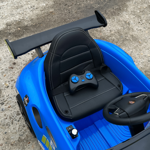 Electric Ride-On Car for Kids 2–5 Years – RUF CTR 3, 70W, 12V, Premium, blue [12]