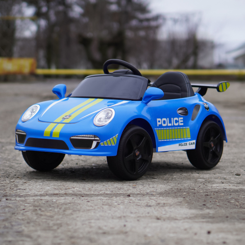 Electric Ride-On Car for Kids 2–5 Years – RUF CTR 3, 70W, 12V, Premium, blue [3]