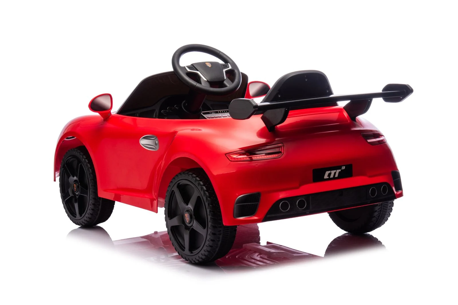 Masinuta electrica copii 2-5 ani, RUF CTR 3 70W 12V, premium, rosie [4]