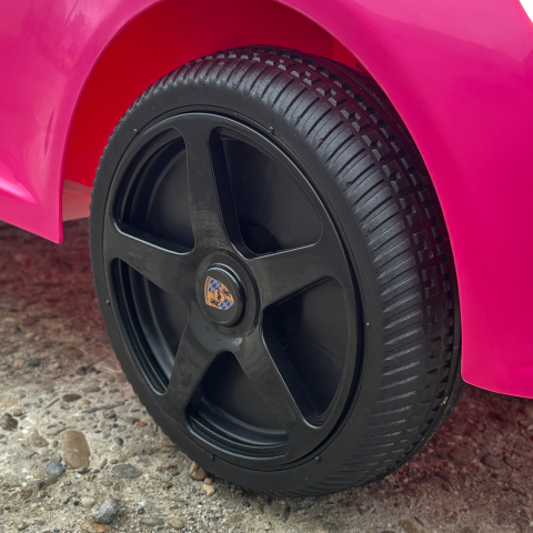 Electric Ride-On Car for Kids 2–5 Years – RUF CTR 3, 70W, 12V, Premium, pink [13]