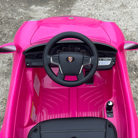 Electric Ride-On Car for Kids 2–5 Years – RUF CTR 3, 70W, 12V, Premium, pink [9]