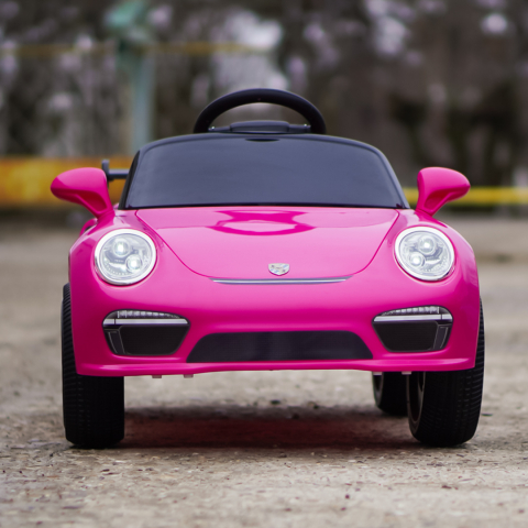 Electric Ride-On Car for Kids 2–5 Years – RUF CTR 3, 70W, 12V, Premium, pink [2]