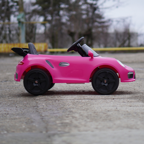 Electric Ride-On Car for Kids 2–5 Years – RUF CTR 3, 70W, 12V, Premium, pink [8]
