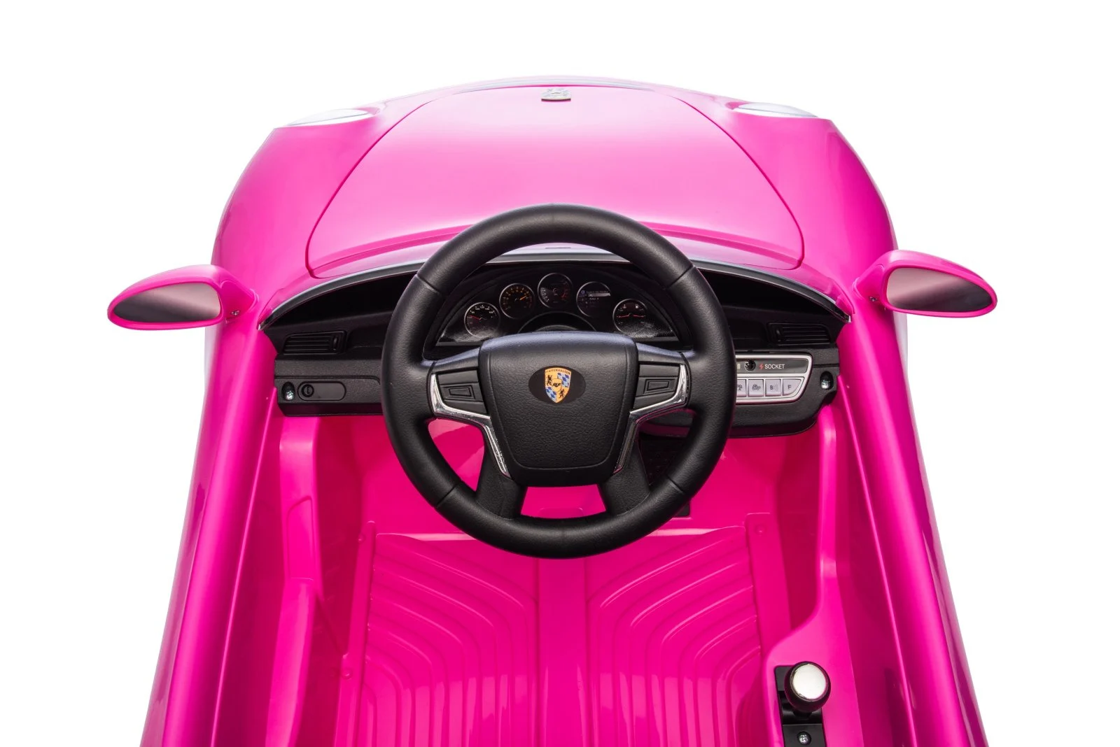 Masinuta electrica copii 2-5 ani, RUF CTR 3 70W 12V, premium, roz [6]