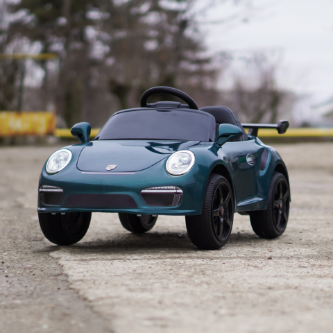 Electric Ride-On Car for Kids 2–5 Years – RUF CTR 3, 70W, 12V, Premium, green [3]