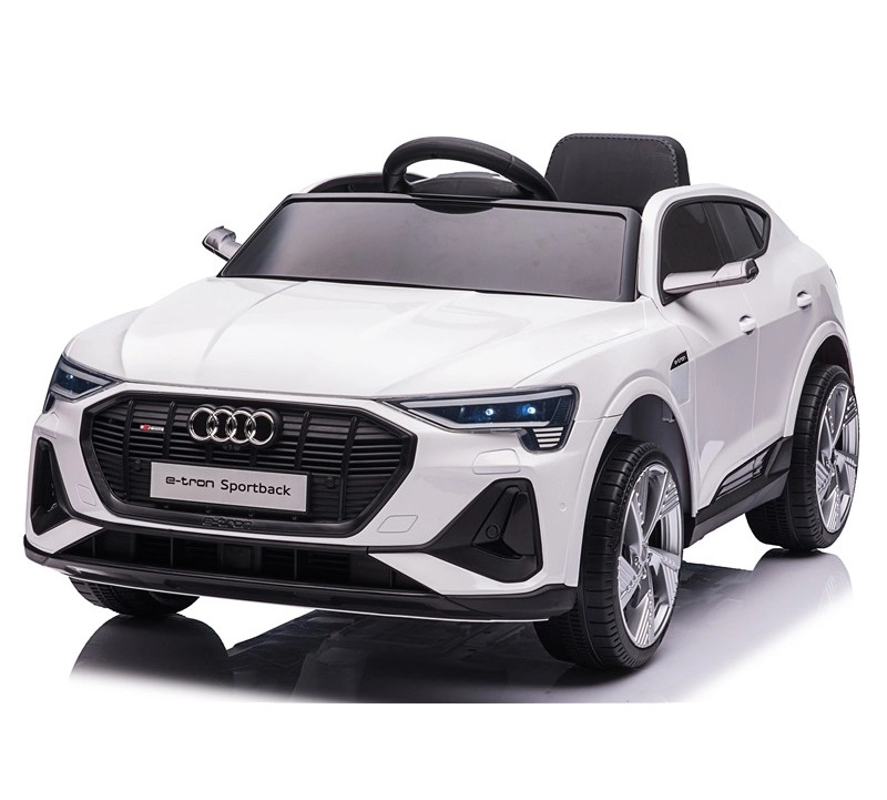 Licensed Ride On cars - Licensed ride on car for children Audi E-tron Sportback, 4x4, 12V 140W, white