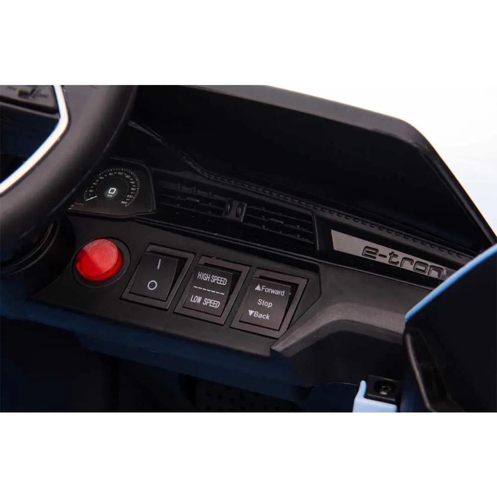 Licensed ride on car for children Audi E-tron Sportback, 4x4, 12V 140W, black [3]