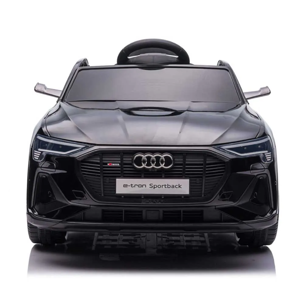 Licensed ride on car for children Audi E-tron Sportback, 4x4, 12V 140W, black [1]